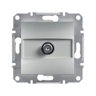 Schneider Electric EPH3700161, Asfora Plus, Alüminyum, SAT Prizi, Sonlu, Çerçevesiz