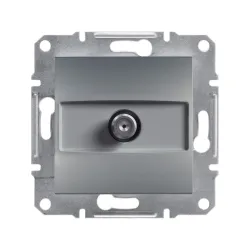 Schneider Electric EPH3700162, Asfora Plus, Çelik, SAT Prizi, Sonlu, Çerçevesiz