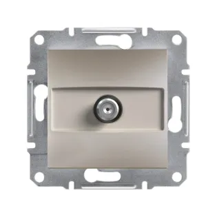 Schneider Electric EPH3700169, Asfora Plus, Bronz, SAT Prizi, Sonlu, Çerçevesiz