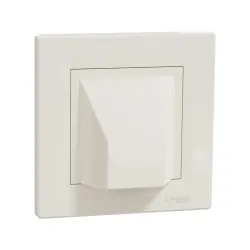 Schneider Electric EPH5500123, Asfora, Krem, Kablo Çıkışı, Çerçeveli