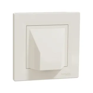 Schneider Electric EPH5500123, Asfora, Krem, Kablo Çıkışı, Çerçeveli