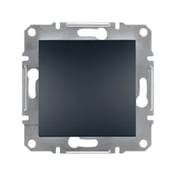 Schneider Electric EPH5600171, Asfora Plus, Antrasit, Kör Kapak, Çerçevesiz