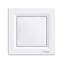 Schneider Electric EPH5670121, Asfora, Beyaz, Kör Kapak, Çerçevesiz
