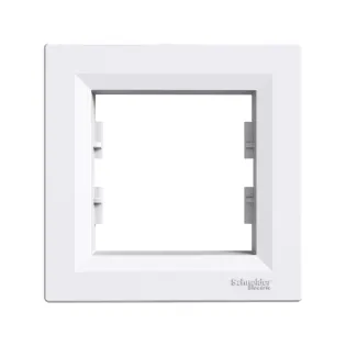 Schneider Electric EPH5800121, Asfora, Beyaz, Tekli Çerçeve, Yatay