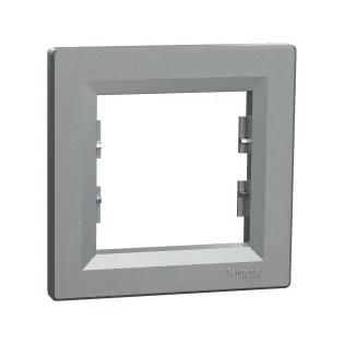 Schneider Electric EPH5800161, Asfora Plus, Alüminyum, Tekli Çerçeve, Yatay