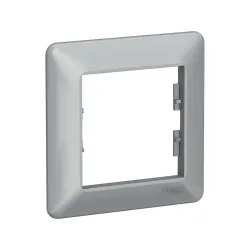 Schneider Electric EPH5805161, Asfora EM Plus, Alüminyum, Tekli Çerçeve