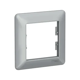 Schneider Electric EPH5805161, Asfora EM Plus, Alüminyum, Tekli Çerçeve