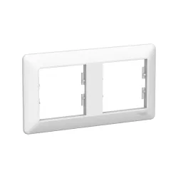 Schneider Electric EPH5805221, Asfora EM, Beyaz, İkili Yatay Çerçeve