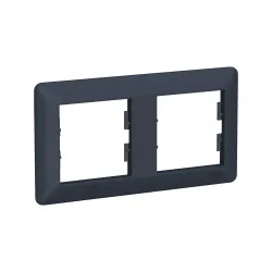 Schneider Electric EPH5805271, Asfora EM Plus, Antrasit, İkili Yatay Çerçeve