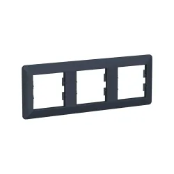 Schneider Electric EPH5805371, Asfora EM Plus, Antrasit, Üçlü Yatay Çerçeve