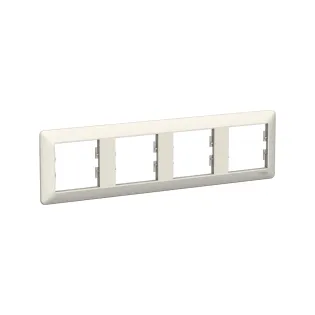 Schneider Electric EPH5805423, Asfora EM, Krem, Dörtlü Yatay Çerçeve