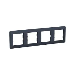 Schneider Electric EPH5805471, Asfora EM Plus, Antrasit, Dörtlü Yatay Çerçeve