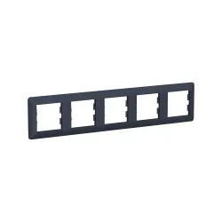 Schneider Electric EPH5805571, Asfora EM Plus, Antrasit, Beşli Yatay Çerçeve