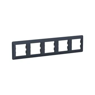 Schneider Electric EPH5805571, Asfora EM Plus, Antrasit, Beşli Yatay Çerçeve