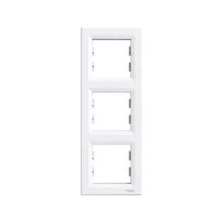 Schneider Electric EPH5810321, Asfora, Beyaz, Üçlü Çerçeve, Dikey