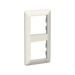 Schneider Electric EPH5815223, Asfora EM, Krem, İkili Dikey Çerçeve