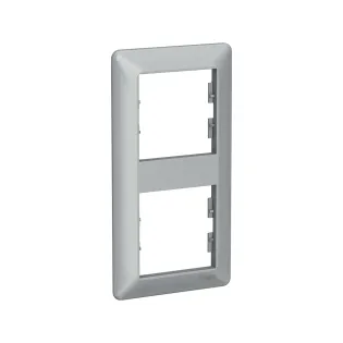 Schneider Electric EPH5815261, Asfora EM Plus, Alüminyum, İkili Dikey Çerçeve