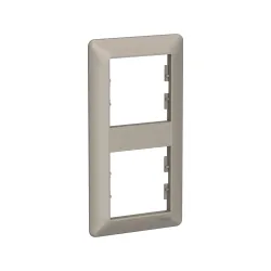 Schneider Electric EPH5815269, Asfora EM Plus, Bronz, İkili Dikey Çerçeve