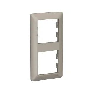Schneider Electric EPH5815269, Asfora EM Plus, Bronz, İkili Dikey Çerçeve