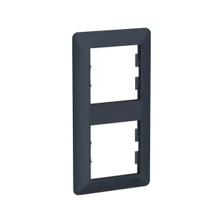 Schneider Electric EPH5815271, Asfora EM Plus, Antrasit, İkili Dikey Çerçeve