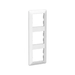 Schneider Electric EPH5815321, Asfora EM, Beyaz, Üçlü Dikey Çerçeve