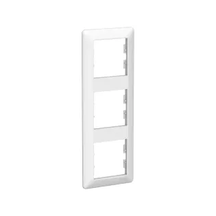 Schneider Electric EPH5815321, Asfora EM, Beyaz, Üçlü Dikey Çerçeve
