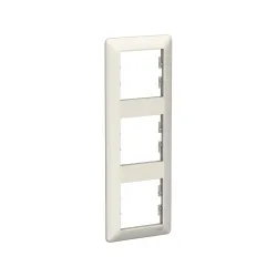 Schneider Electric EPH5815323, Asfora EM, Krem, Üçlü Dikey Çerçeve