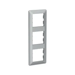 Schneider Electric EPH5815361, Asfora EM Plus, Alüminyum, Üçlü Dikey Çerçeve