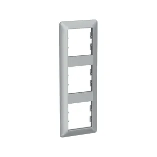 Schneider Electric EPH5815361, Asfora EM Plus, Alüminyum, Üçlü Dikey Çerçeve