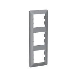 Schneider Electric EPH5815362, Asfora EM Plus, Çelik, Üçlü Dikey Çerçeve