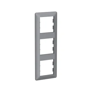 Schneider Electric EPH5815362, Asfora EM Plus, Çelik, Üçlü Dikey Çerçeve