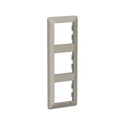 Schneider Electric EPH5815369, Asfora EM Plus, Bronz, Üçlü Dikey Çerçeve