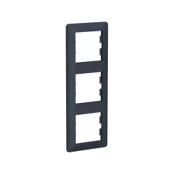 Schneider Electric EPH5815371, Asfora EM Plus, Antrasit, Üçlü Dikey Çerçeve