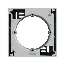 Schneider Electric EPH6100161, Asfora Plus, Alüminyum, Tekli Sıva Üstü Kasa