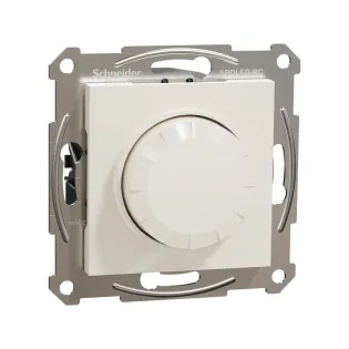 Schneider Electric EPH6870123, Asfora, Krem, Vavien LED Dimmer, 370W, RC Tip, Çerçevesiz