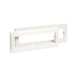 Schneider Electric ETK10183E, PKS Ultra, 101mm Genişlikli Kablo Kanalları için Kanal Üstü 45x45 Modül Kapağı, Dörtlü