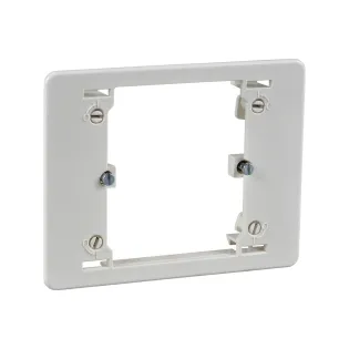 Schneider Electric ETK10194, PKS Ultra, 101mm Genişlikli Kablo Kanalları için Kanal Üstü Anahtar Priz Montaj Kapağı, Düz Tip