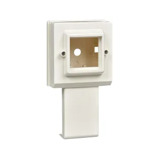Schneider Electric ETK20598, PKS Ultra, 20mm Genişlikli Kablo Kanalları için Kanal Üstü 45x45 Modül Kapağı, Tekli