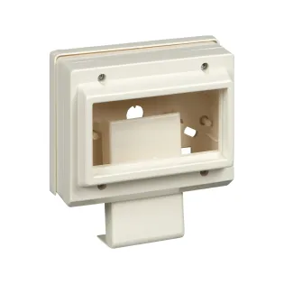 Schneider Electric ETK20680, PKS Ultra, 20mm Genişlikli Kablo Kanalları için Kanal Üstü 45x45 Modül Kapağı, İkili