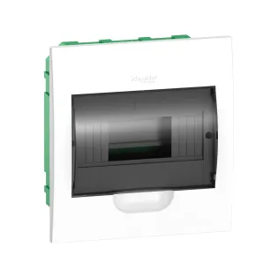 Schneider Electric EZ9E108S0F, Easy9, 8 Modül, Şeffaf Kapaklı, Halojen Free, Sıvaaltı Sigorta Kutusu, 222x252x97mm