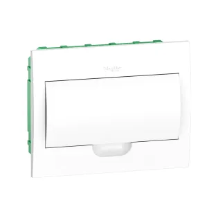 Schneider Electric EZ9E112P0F, Easy9, 12 Modül, Beyaz Opak Kapaklı, Halojen Free, Sıvaaltı Sigorta Kutusu, 294x252x97mm