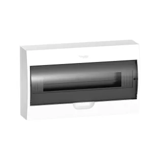Schneider Electric EZ9E118S0S, Easy9, 18 Modül, Şeffaf Kapaklı, Halojen Free, Sıvaüstü Sigorta Kutusu, 376x228x102mm