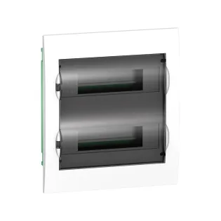 Schneider Electric EZ9E212S0F, Easy9, 24 Modül, 2 Sıralı, Şeffaf Kapaklı, Halojen Free, Sıvaaltı Sigorta Kutusu, 294x377x98mm