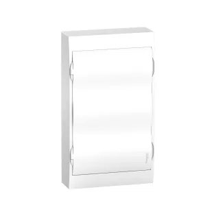 Schneider Electric EZ9E312P0S, Easy9, 36 Modül, 3 Sıralı, Beyaz Opak Kapaklı, Halojen Free, Sıvaüstü Sigorta Kutusu, 268x478x102mm