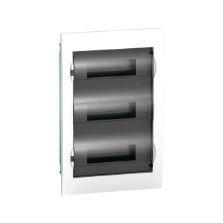 Schneider Electric EZ9E312S0F, Easy9, 36 Modül, 3 Sıralı, Şeffaf Kapaklı, Halojen Free, Sıvaaltı Sigorta Kutusu, 294x502x98mm