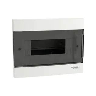 Schneider Electric EZ9EUE108, Easy 9, 8 Modül, Şeffaf Kapaklı, Halojen Free, Sıvaaltı Sigorta Kutusu, 22x17x10cm