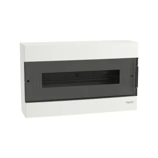 Schneider Electric EZ9EUG118, Easy 9, 18 Modül, Şeffaf Kapaklı, Halojen Free, Sıvaüstü Sigorta Kutusu, 37x23x11cm
