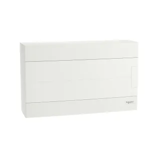 Schneider Electric EZ9EUH118, Easy 9, 18 Modül, Beyaz Opak Kapaklı, Halojen Free, Sıvaüstü Sigorta Kutusu, 37x23x11cm