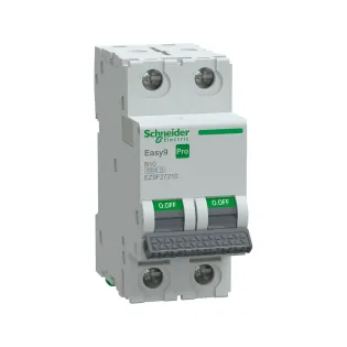 Schneider Electric EZ9F27210, Easy9 Pro, 10 Amper, 2 Kutuplu, B Tipi, Otomatik Sigorta, 6 kA, 2x10B