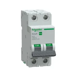 Schneider Electric EZ9F27216, Easy9 Pro, 16 Amper, 2 Kutuplu, B Tipi, Otomatik Sigorta, 6 kA, 2x16B